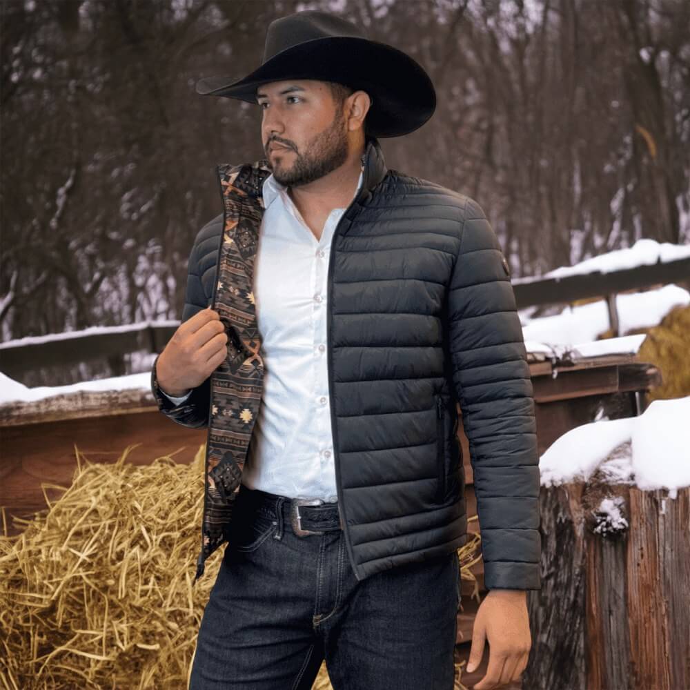 Tempco Mens Ruidoso Reversible Puffer Jacket - TM1323