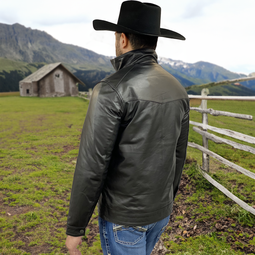 Tempco Mens Sawyer Leather Jacket