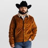 Tempco Mens Sherpa Suede Trucker Jacket - TM6001