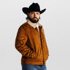 Tempco Mens Sherpa Suede Trucker Jacket - TM6001