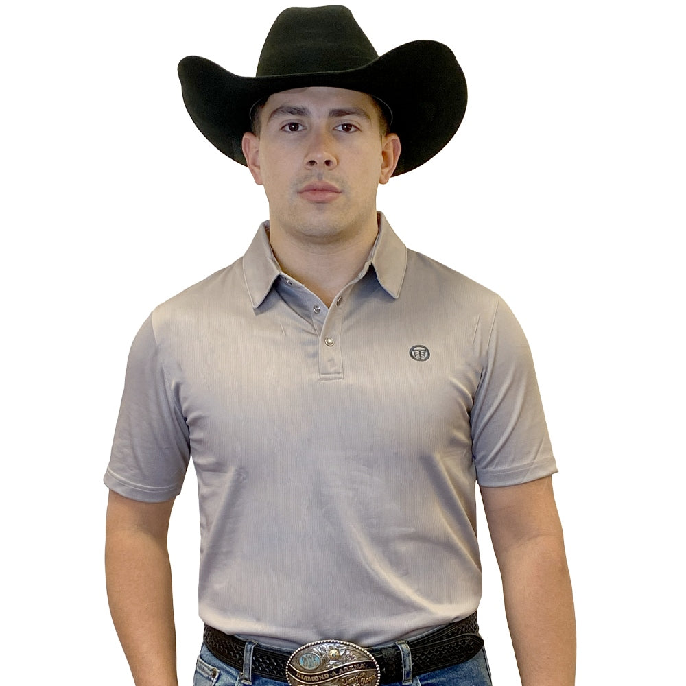 Tempco Mens Solid Print Short Sleeve Polo Shirt Sand - TMSLDPSSSAND