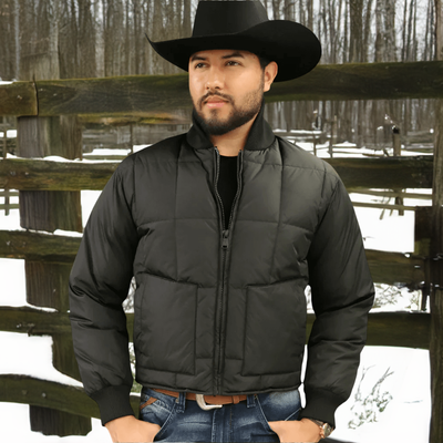 Tempco Mens Sportlite Classic Western Iron Feather Jacket