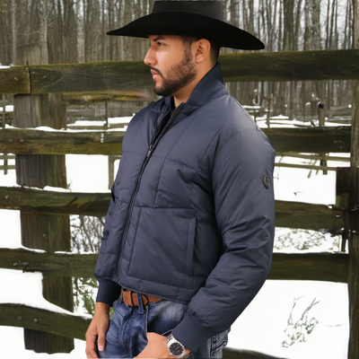 Tempco Mens Sportlite Classic Western Iron Feather Jacket