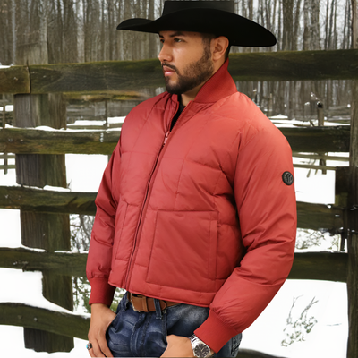 Tempco Mens Sportlite Classic Western Iron Feather Jacket