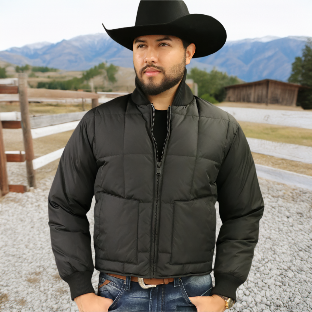 tempco mens sportlite classic western iron feather jacket - sportlite