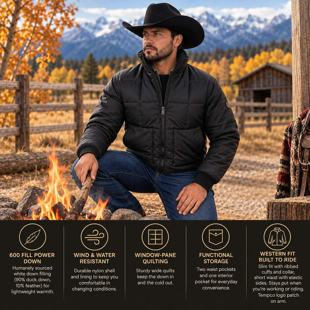 Tempco Mens Sportlite Classic Western Jacket - SPORTLITE