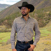 Tempco Mens Vikingo Snap Buttons Long Sleeve Shirt