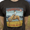 Tempco Mens Wild Ride Short Sleeve T-Shirt Brown
