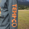 Tempco Mens Wild Soul Long Sleeve T-Shirt Grey - WILDSOUL