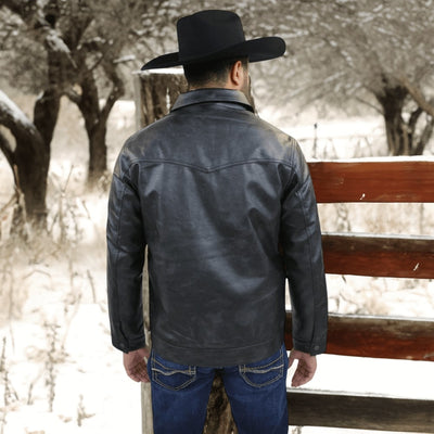 Tempco Mens Alpine Eco-Leather Jacket