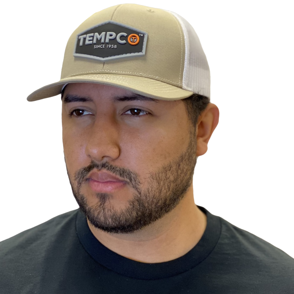 Tempco Patch Cap - TC0003-KHA/WHT