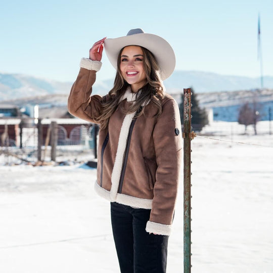 Tempco Womens Ashley Aviator Jacket | Western Outerwear