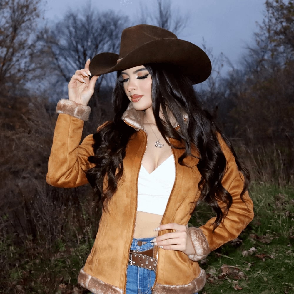 Tempco Womens Harper Suede Jacket - TL6003