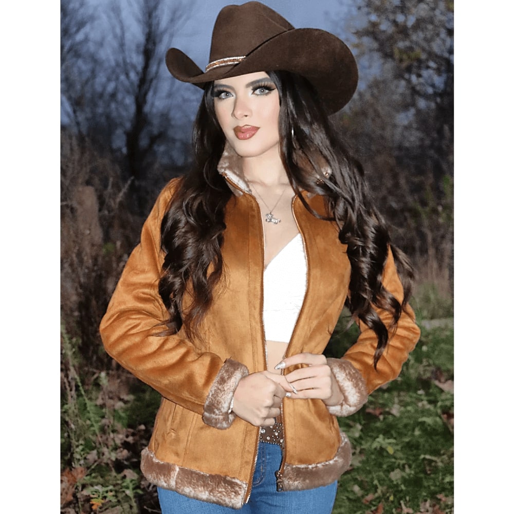 Tempco Womens Harper Suede Jacket - TL6003