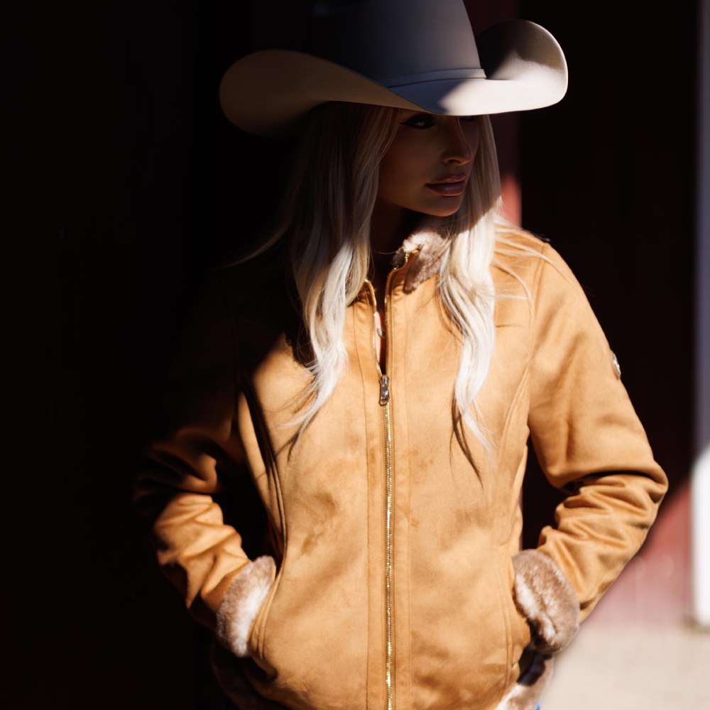 Tempco Womens Harper Suede Jacket - TL6003