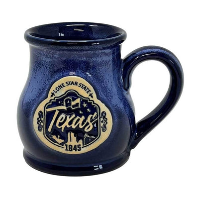 Texas Products Blue Kiln Glaze Mug