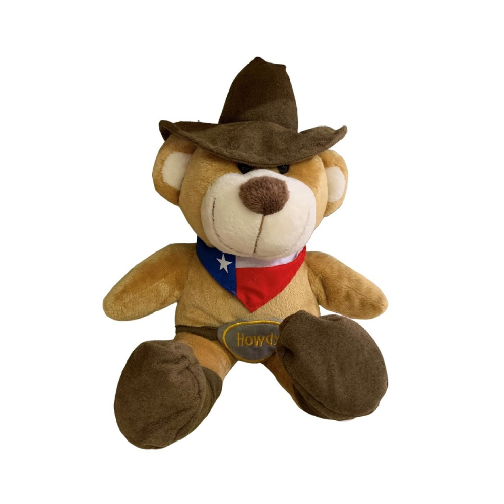 Texas Products Stuffed Howdy Bear - J3621