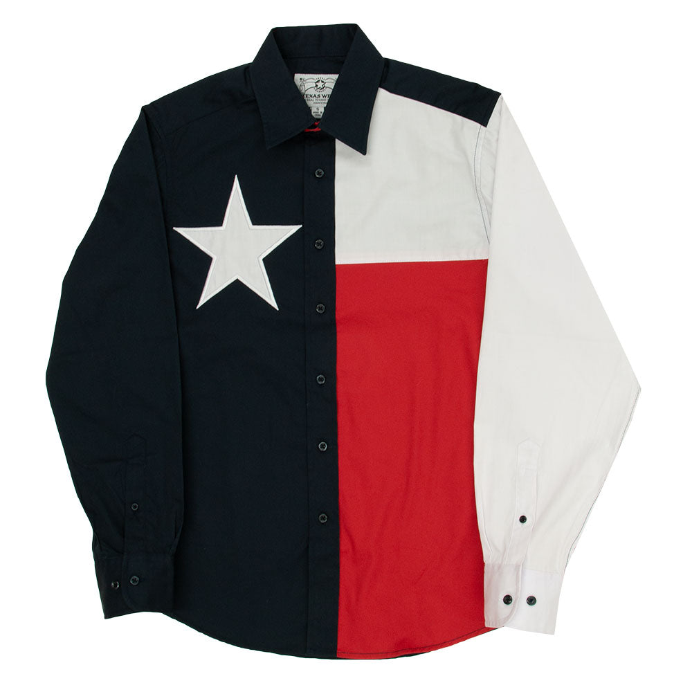 Texas Products Mens Texas Flag Shirt