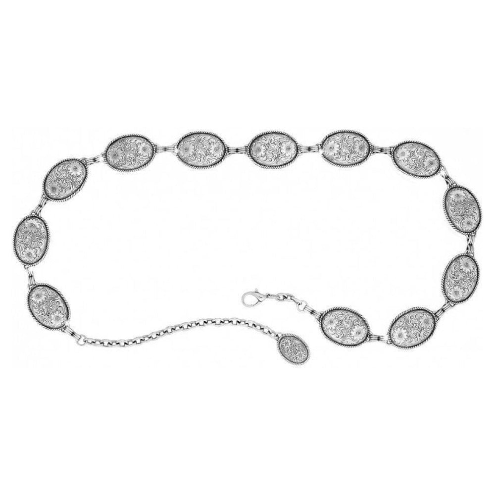 Tony Lama Womens Silver Western Belt - C50151