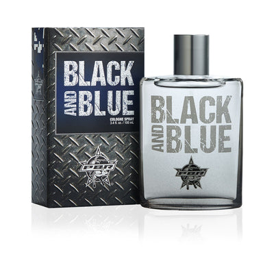 Tru Western Mens PBR Black & Blue Cologne - 92235
