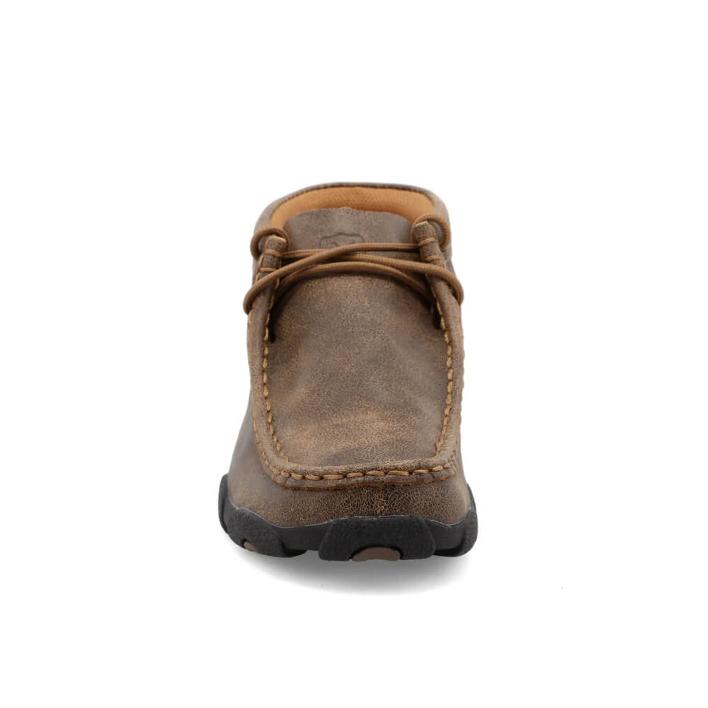 Twisted X Boys Leather Chukka Driving Moc Shoes