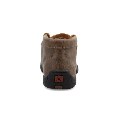 Twisted X Boys Leather Chukka Driving Moc Shoes