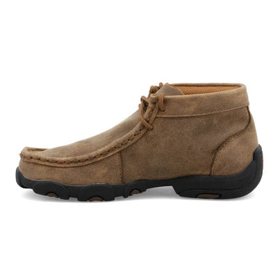 Twisted X Kids Chukka Driving Moc Shoes Brown - CDM0001