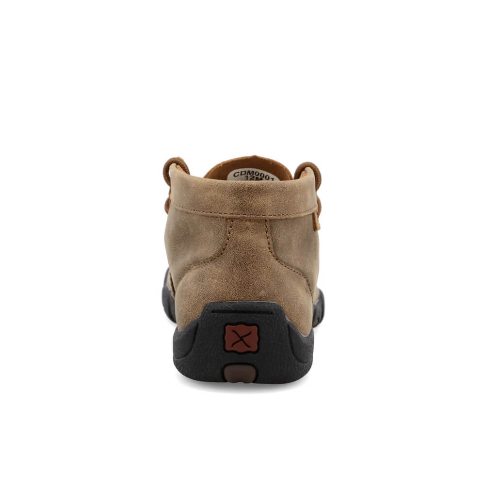 Twisted X Kids Chukka Driving Moc Shoes Brown - CDM0001