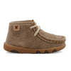 Twisted X Kids Chukka Driving Moc Shoes Dusty Tan - ICA0005