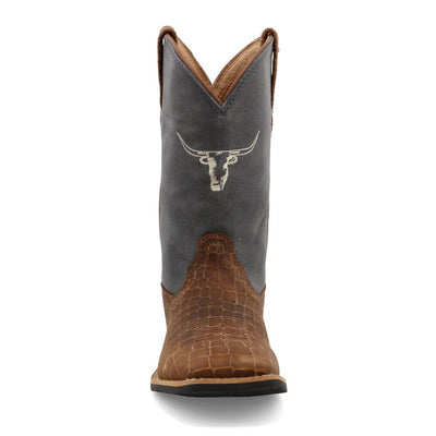 Twisted X Kids Western Top Hand Boots