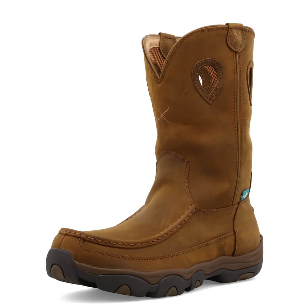 Twisted X Mens 11" Pull On Hiker Boots Brown - MHKBW01