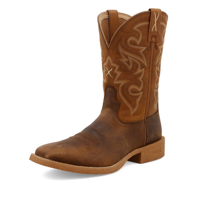 Twisted X Mens 11" Tech X™ Boots Saddle & Rustic Orange - MXTR005