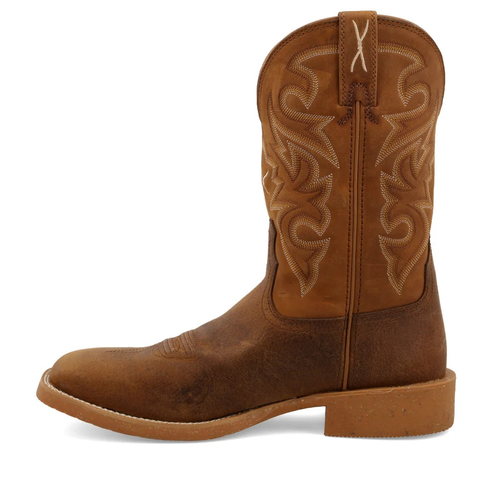 Twisted X Mens 11" Tech X™ Boots Saddle & Rustic Orange - MXTR005