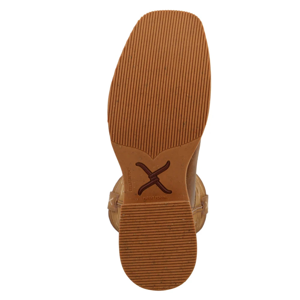 Twisted X Mens 11" Tech X™ Boots Saddle & Rustic Orange - MXTR005