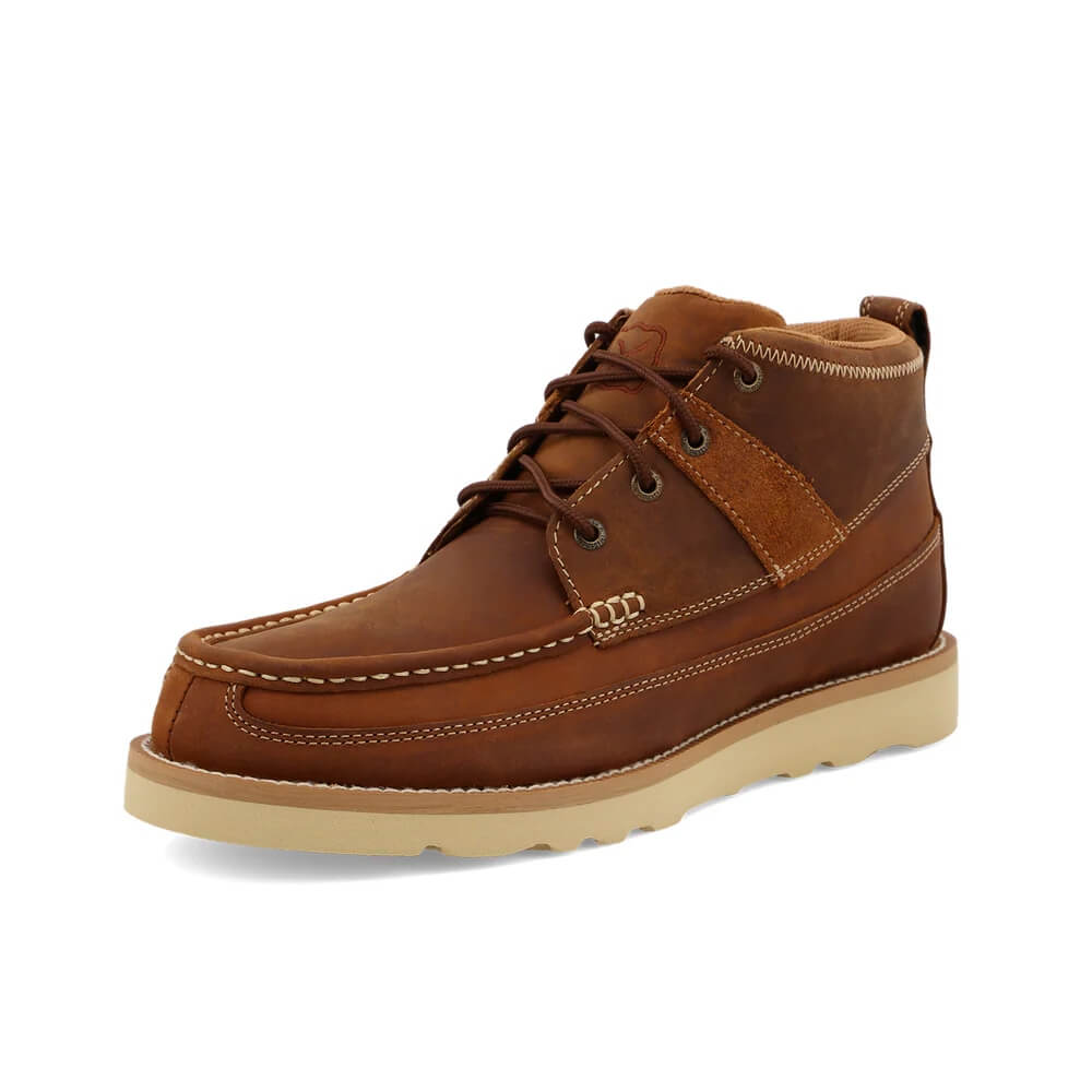 Twisted X Mens 4" Wedge Sole Boots Brown - MCA0007