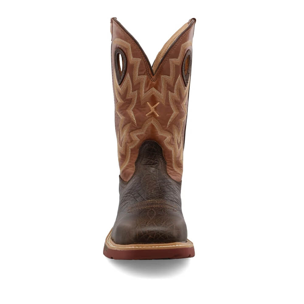 Twisted X Mens Cell-Stretch 12" Western Work Boots
