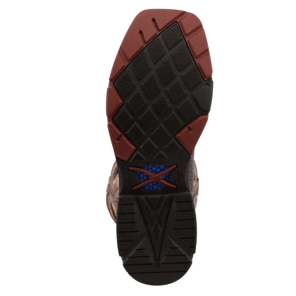 Twisted X Mens Cell-Stretch 12" Western Work Boots