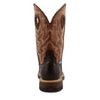 Twisted X Mens Cell-Stretch 12" Western Work Boots Smokey Chocolate - MXBAW02