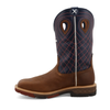 Twisted X Mens Cellstretch 12" Leather Boots Mocha