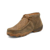 Twisted X Mens Chukka Driving Moc Shoes Brown - MDM0033