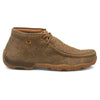 Twisted X Mens Chukka Driving Moc Shoes Brown - MDM0033
