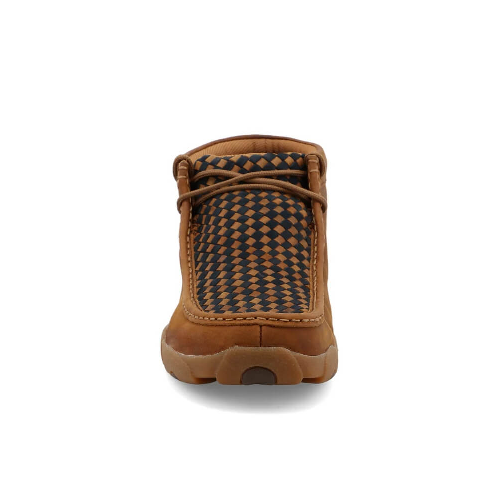 Twisted X Mens Chukka Driving Moc Shoes Brown - MDM0057