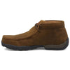 Twisted X Mens Work Chukka Driving Moccasin Shoes Distressed Saddle - MDMST01