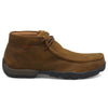 Twisted X Mens Work Chukka Driving Moccasin Shoes Distressed Saddle - MDMST01