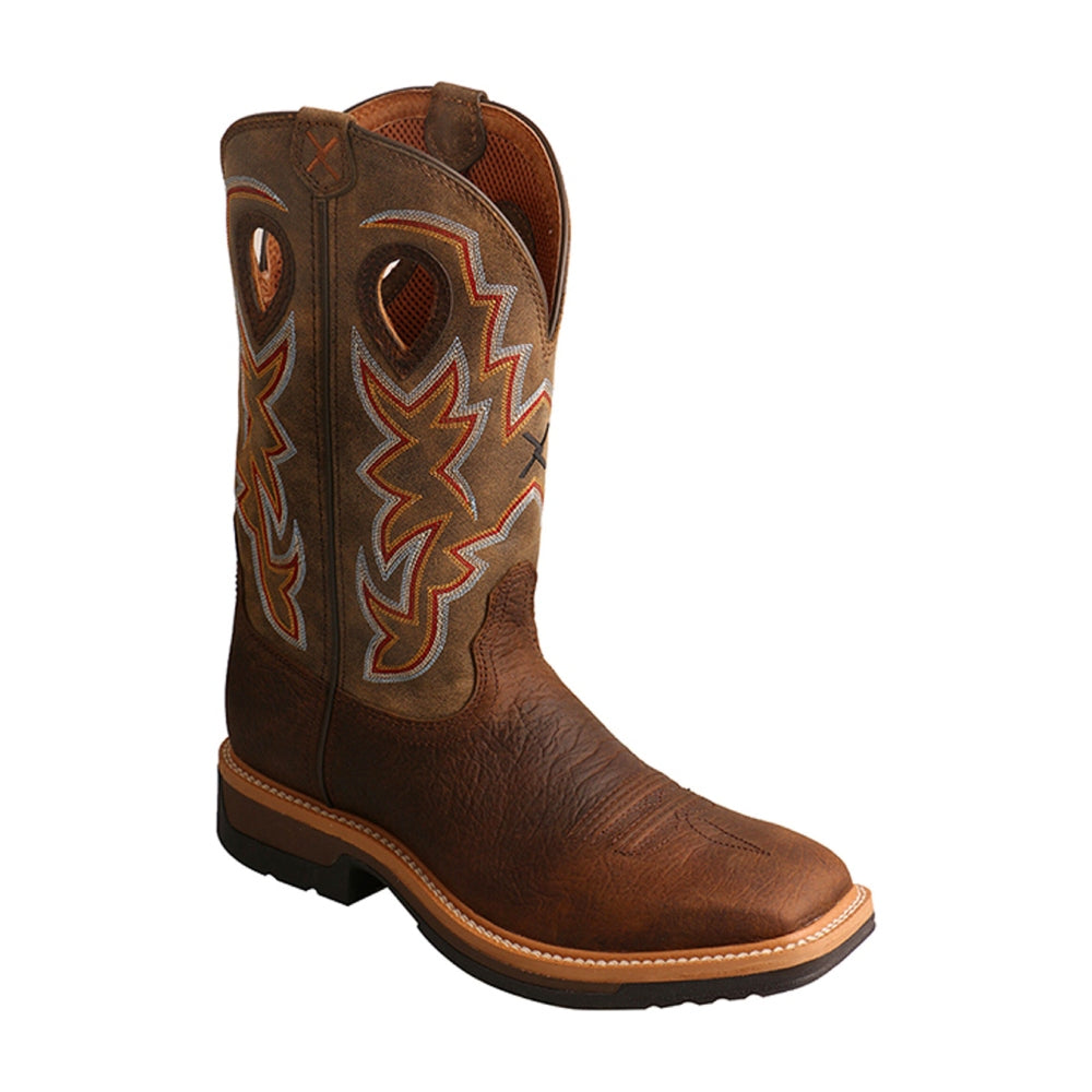 Twisted X Mens Lite Western Work Boots