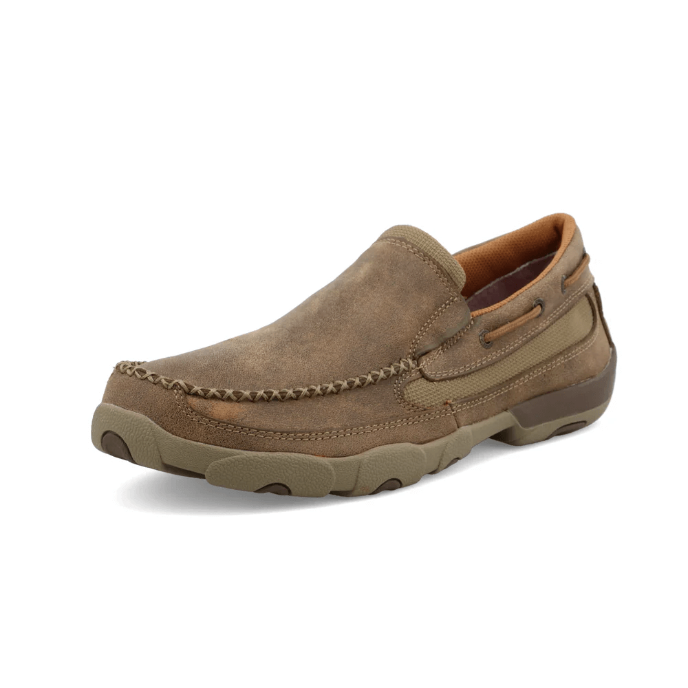 Twisted X Mens Slip-On Driving Moc Shoes - MDMS002