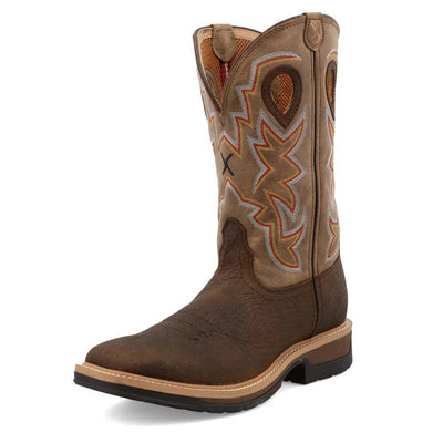 Twisted X Mens Western Waterproof Work Boots - MLCW022