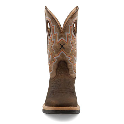 Twisted X Mens Western Waterproof Work Boots - MLCW022