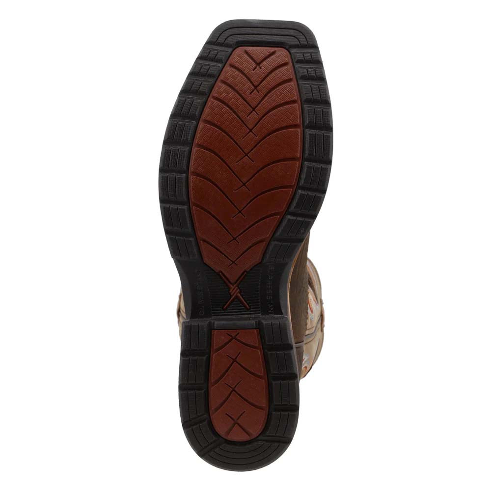 Twisted X Mens Western Waterproof Work Boots - MLCW022