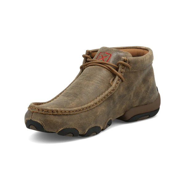 Twisted X Driving Moc YDM0001 Brown Leather Casual Shoes Mens 4M Womens 5.5 Twisted X Ladies Brown Driving Mocs WDM0001 | eBay main image 3